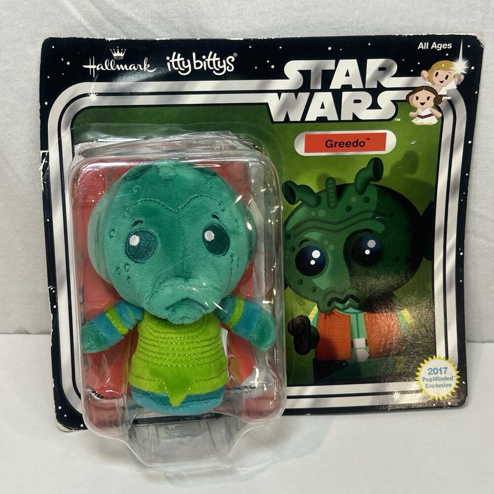 Star Wars Hallmark Itty Bittys Greedo 2017 Popminded Exclusive NIP Disney
